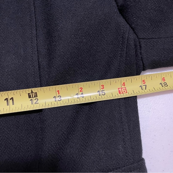 J. Crew Robert Noble Black Wool Jacket Blazer Scotland Size 4 - Picture 8 of 11